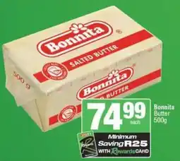 Spar Bonnita Butter offer
