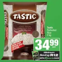 Spar Tastic Parboiled Rice offer