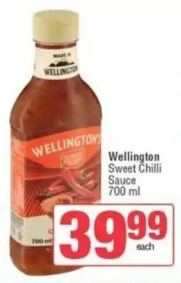 Spar Wellington Sweet Chilli Sauce offer