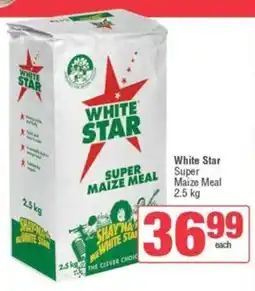 Spar White Star Super Maize Meal offer