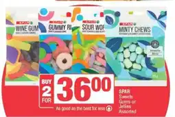Spar SPAR Sweets Gums or Jellies Assorted offer