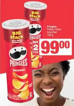 Spar Pringles Potato Chips Assorted offer