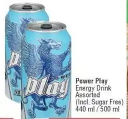Spar Power Play Energy Drink Assorted offer