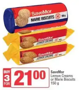 Spar SaveMor Lemon Creams or Marie Biscuits offer