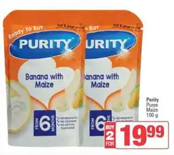 Spar Purity Puree Maize offer