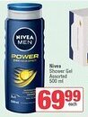 Spar Nivea Shower Gel Assorted offer