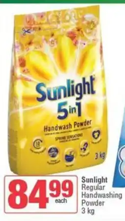 Spar Sunlight Regular Handwashing Powder offer