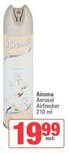 Spar Airoma Aerosol Airfresher offer