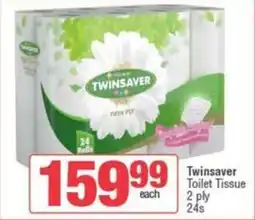 Spar Twinsaver Toilet Tissue 2 ply offer