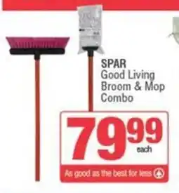 Spar SPAR Good Living Broom & Mop offer