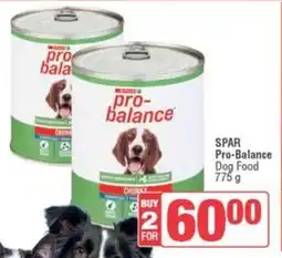 Spar SPAR Pro-Balance Dog Food offer