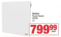 Spar Goldair Panel Heater 425W offer