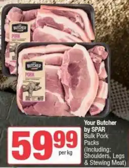 Spar Your Butcher by SPAR Bulk Pork Packs offer