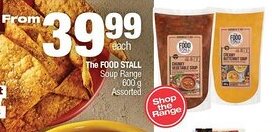 Spar The FOOD STALL Soup Range Assorted offer
