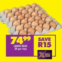 Shoprite Large Eggs offer
