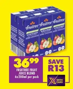Shoprite FRUITREE FRUIT JUICE BLEND offer