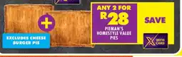Shoprite PIEMAN'S HOMESTYLE VALUE PIES offer
