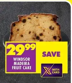 Shoprite WINDSOR MADEIRA FRUIT CAKE offer