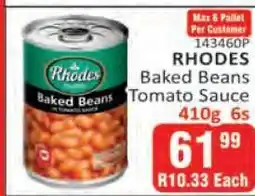 KitKat Cash and Carry RHODES Baked Beans Tomato Sauce offer