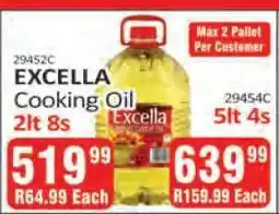 KitKat Cash and Carry Excella Cooking Oil 2lt 8s offer
