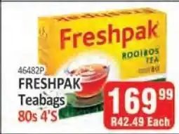 KitKat Cash and Carry FRESHPAK Teabags 80s 4'S offer