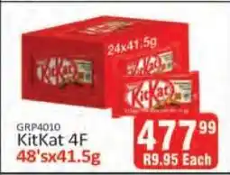 KitKat Cash and Carry KitKat 4F offer