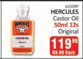 KitKat Cash and Carry Hercules Castor Oil offer