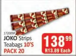 KitKat Cash and Carry JOKO Strips Teabags 10'S PACK 20 offer