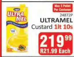 KitKat Cash and Carry ULTRAMEL Custard 1lt 10s offer