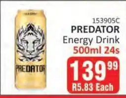 KitKat Cash and Carry PREDATOR ENERGY DRINK offer