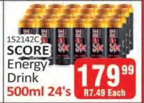 KitKat Cash and Carry SCORE ENERGY DRINK offer