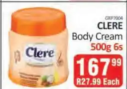 KitKat Cash and Carry CLERE Body Cream offer