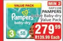 KitKat Cash and Carry Pampers Active Baby-Dry Value Pack offer