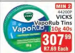 KitKat Cash and Carry VICKS VapoRub Tins offer