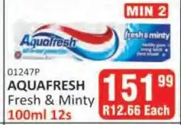 KitKat Cash and Carry AQUAFRESH Fresh & Minty offer