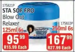 KitKat Cash and Carry STA SOF FRO Blow Out Relaxer 125ml 6s offer
