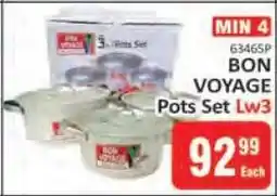 KitKat Cash and Carry BON VOYAGE Pots Set Lw3 offer