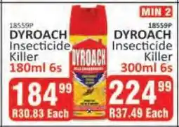 KitKat Cash and Carry DYROACH Insecticide Killer 180ml 6s offer