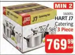 KitKat Cash and Carry HART J7 Catering Pot Set 3 Piece offer