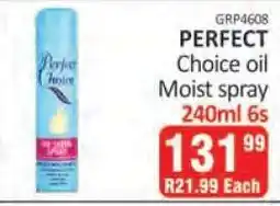 KitKat Cash and Carry PERFECT Choice oil Moist spray offer