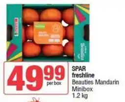 Spar SPAR freshline Beauties Mandarin Minibox offer