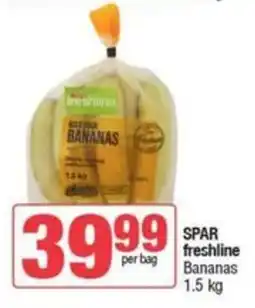 Spar SPAR freshline Bananas offer