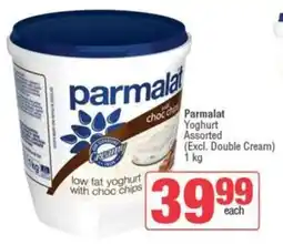 Spar Parmalat Yoghurt Assorted offer