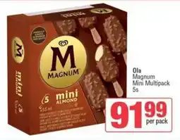 Spar Ola Magnum Mini Multipack offer