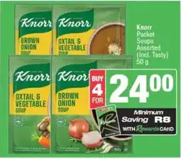 Spar Knorr Packet Soups Assorted offer