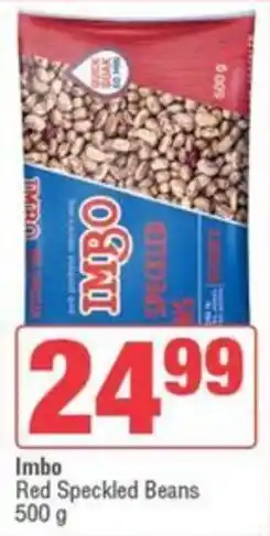 Spar Imbo Red Speckled Beans offer