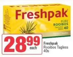 Spar Freshpak Rooibos Tagless offer