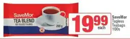 Spar SaveMor Tagless Teabags offer