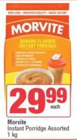 Spar Morvite Instant Porridge Assorted offer