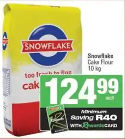 Spar Snowflake Cake Flour offer